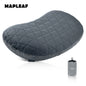 MAPLEAF Camping Pillow Inflatable Ergonomic Camp Pillow Removable Washable Cover Soft Lightweight Hiking Tent Pillow
