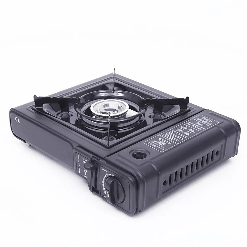 Portable Cassette Butane Camping Stove – Outdoor Picnic, Fishing & BBQ Cooker