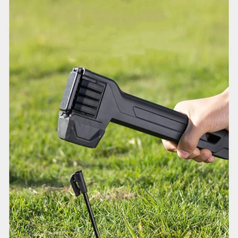 Outdoor Multi-functional Tent Stakes and Hammer, Campsite Stake Hammer, Plastic Stake Hammer, Hammer with 8 Stakes