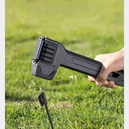 Outdoor Multi-functional Tent Stakes and Hammer, Campsite Stake Hammer, Plastic Stake Hammer, Hammer with 8 Stakes