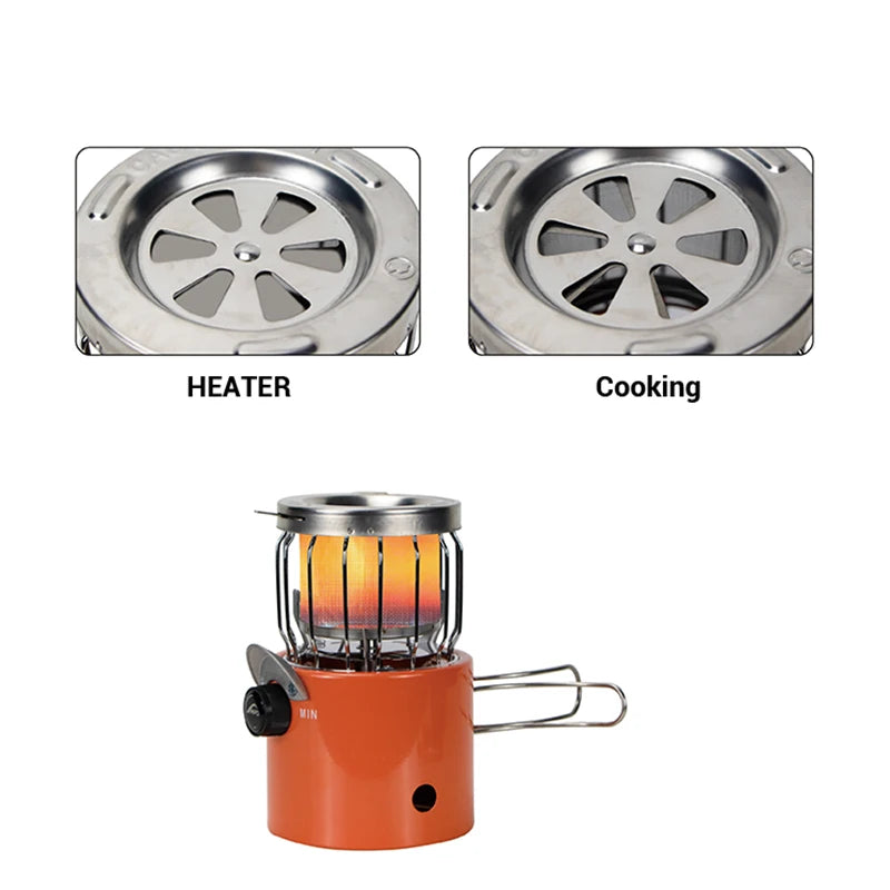 WESTTUNE Outdoor Heating Stove Portable Picnic Cooking Furnace Multifunctional Tourism Cooker Survival Burner Camping Supplies