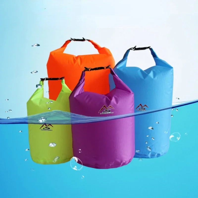 5-70L Waterproof Bag Outdoor Dry Sack Floating Gear Bags For Boating Fishing Rafting Swimming Large Capacity Storage Pack Pouch