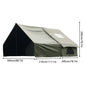 PAKICETUS Inflatable Camping Tent – 5-8 Person Family Glamping Tent - Bearkit