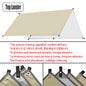 Camping Tarp Waterproof Tent Tourist Awning Shade Garden Canopy Beach Sunshade Outdoor Ultralight Sun Shelter Hiking Backpacking