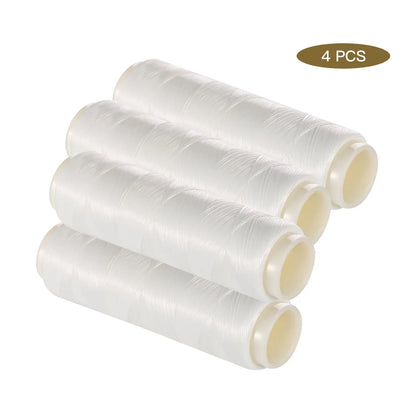 Elastic Bait Thread – 4Pcs High-Tensile Fishing Bait Saver Line for Sea & Outdoor Fishing