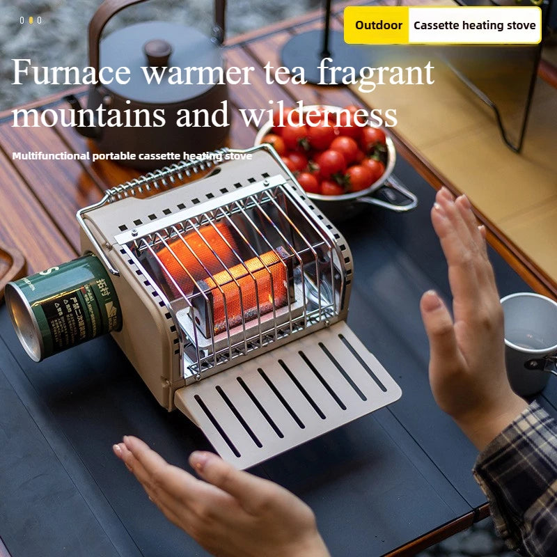 Portable Butane Camping Heating Stove – 1200W Mini Outdoor Gas Heater & Cooker