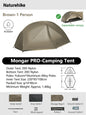 Naturehike Mongar 2 UL/PRO/Base Tent – Ultralight 2 Person Backpacking Tent - Bearkit