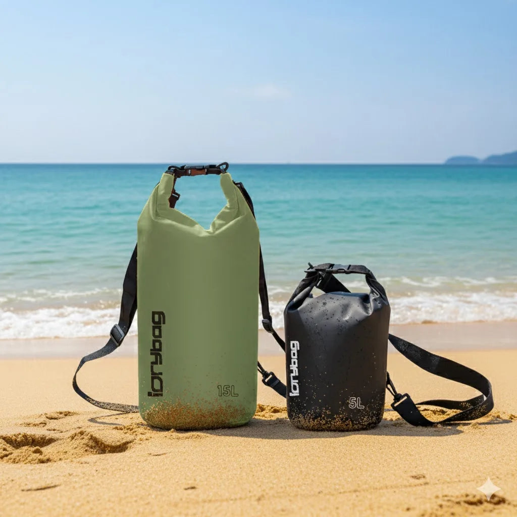 Idrybag Waterproof Bag for Women Men 2/5/10/15/20L Swimming Rafting Kayaking River Trekking Dry Bag Waterproof BackPack