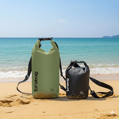 Idrybag Waterproof Bag for Women Men 2/5/10/15/20L Swimming Rafting Kayaking River Trekking Dry Bag Waterproof BackPack