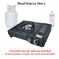 Portable Cassette Butane Camping Stove – Outdoor Picnic, Fishing & BBQ Cooker