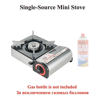 Portable Cassette Butane Camping Stove – Outdoor Picnic, Fishing & BBQ Cooker