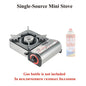 Portable Cassette Butane Camping Stove – Outdoor Picnic, Fishing & BBQ Cooker