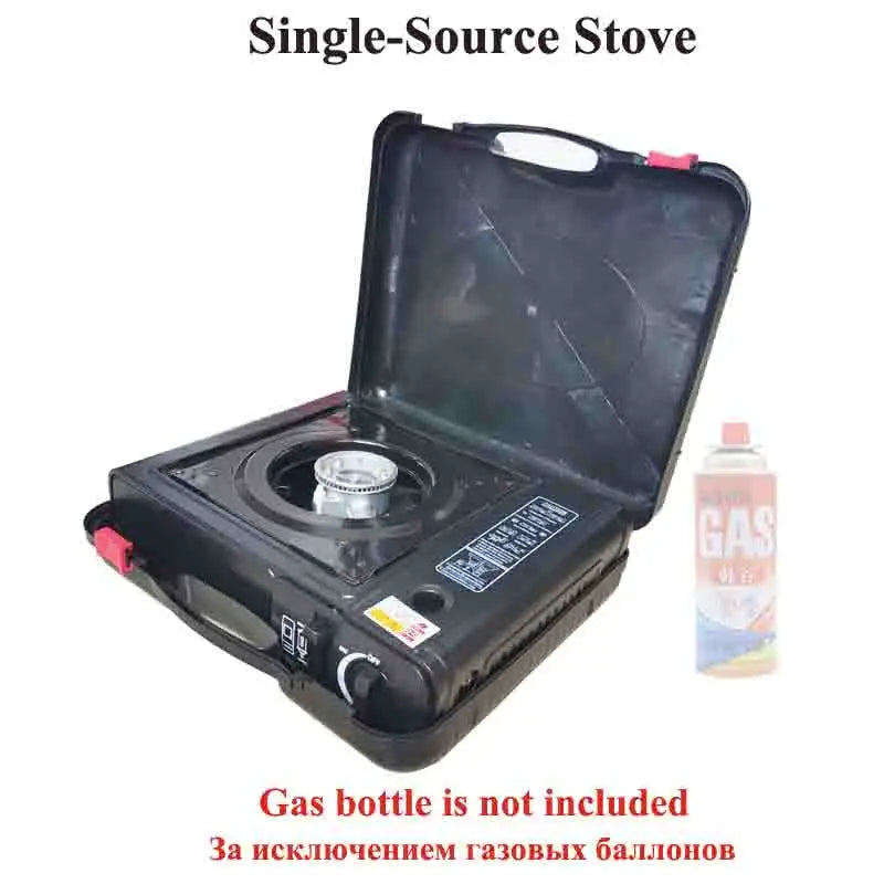Portable Cassette Butane Camping Stove – Outdoor Picnic, Fishing & BBQ Cooker