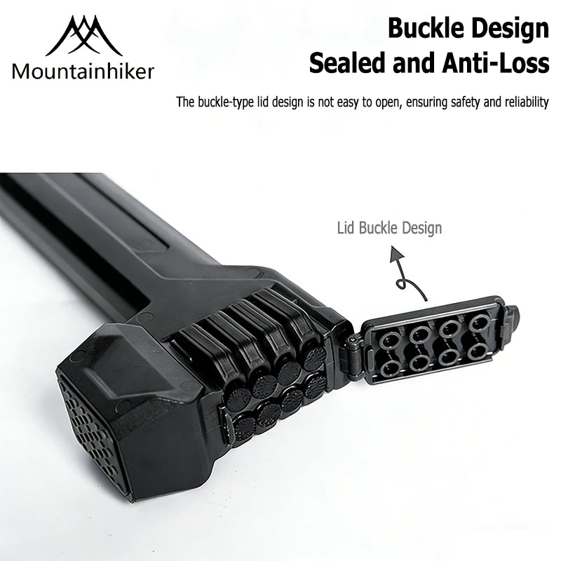Multifunctional Tent Hammer + Ground Stakes Kit, Ergonomic Grip Portable Outdoor Gear, Practical Peg Remover for Camping Hiking
