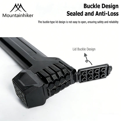 Multifunctional Tent Hammer + Ground Stakes Kit, Ergonomic Grip Portable Outdoor Gear, Practical Peg Remover for Camping Hiking