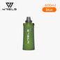 WRELS Soft Water Bottle with Filter Ultralight Collapsible Water Filter Bottle Hydrapak Soft Flask for Hiking Camping Backpack