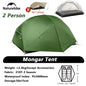 Naturehike Mongar 2 UL/PRO/Base Tent – Ultralight 2 Person Backpacking Tent - Bearkit