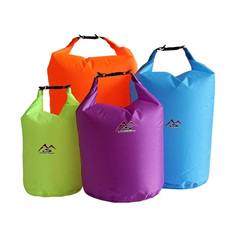 5-70L Waterproof Bag Outdoor Dry Sack Floating Gear Bags For Boating Fishing Rafting Swimming Large Capacity Storage Pack Pouch