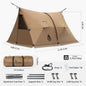 OneTigris ASH Hammock Canopy – 4 Season Hot Tent with Stove Jack - Bearkit