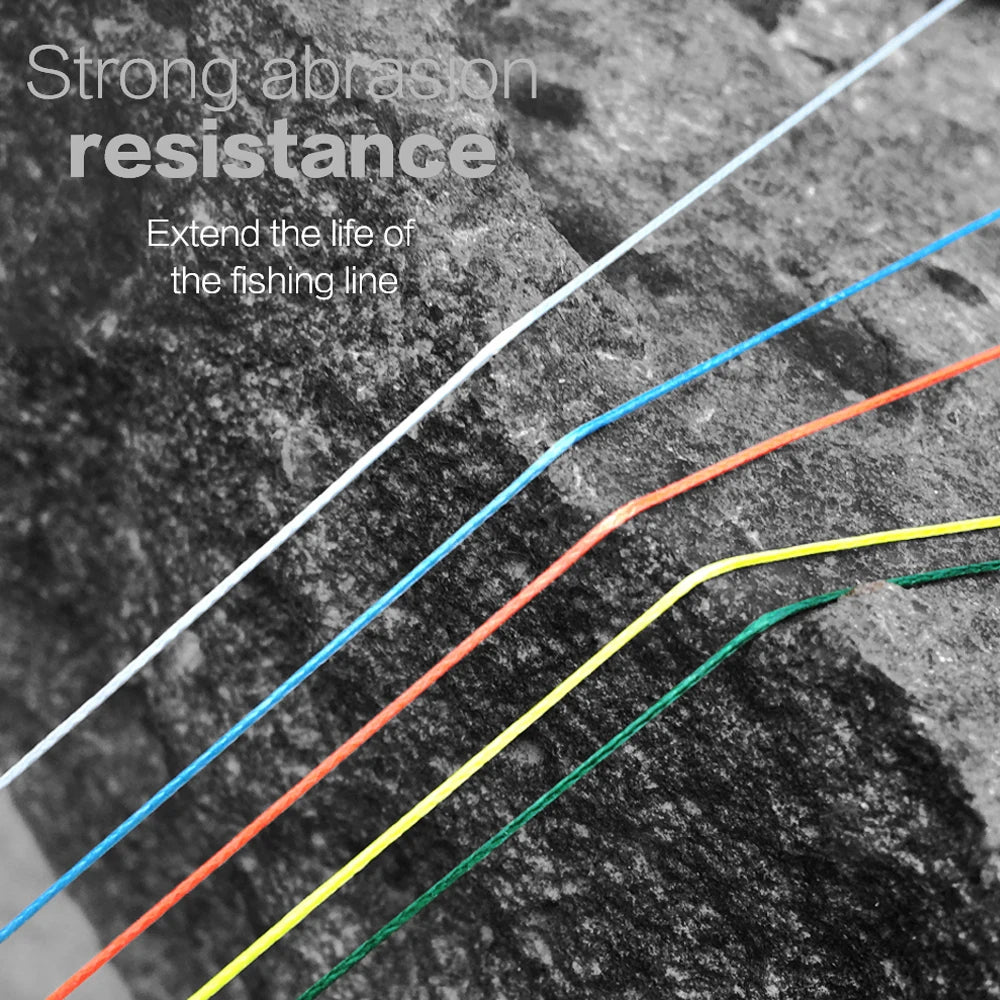 JOF 8-Strand Braided Fishing Line – PE Super Strong Abrasion Resistant Fishing Line