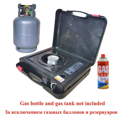 Portable Cassette Butane Camping Stove – Outdoor Picnic, Fishing & BBQ Cooker