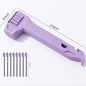 Outdoor Multi-functional Tent Stakes and Hammer, Campsite Stake Hammer, Plastic Stake Hammer, Hammer with 8 Stakes
