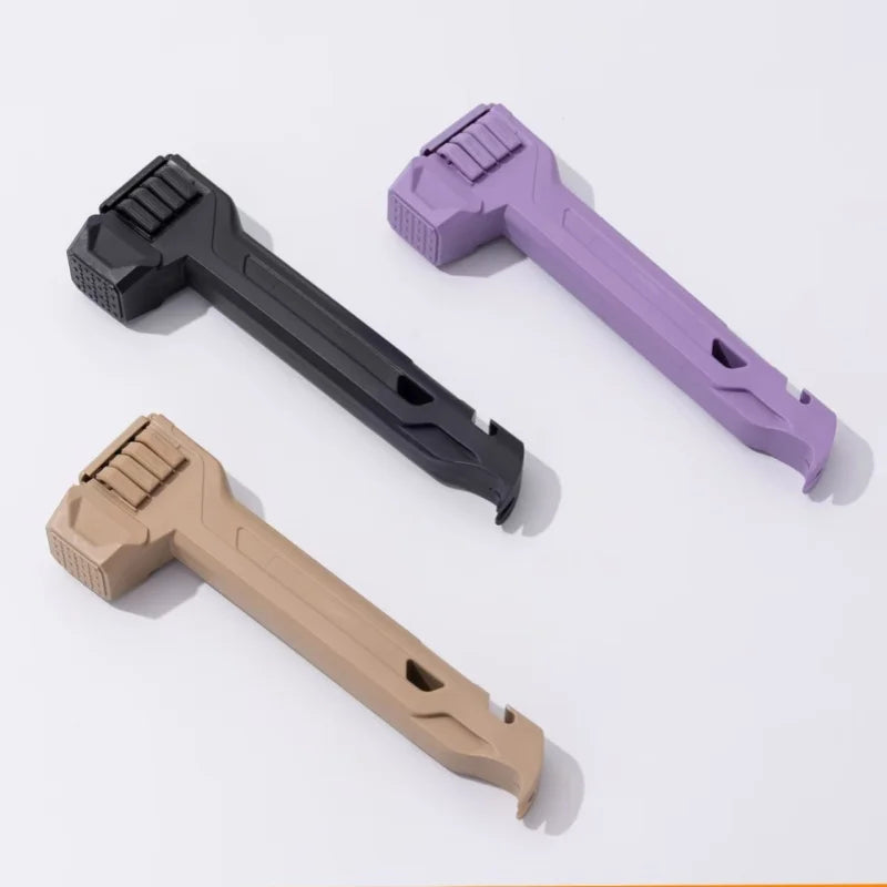 Outdoor Multi-functional Tent Stakes and Hammer, Campsite Stake Hammer, Plastic Stake Hammer, Hammer with 8 Stakes