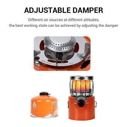 WESTTUNE Outdoor Heating Stove Portable Picnic Cooking Furnace Multifunctional Tourism Cooker Survival Burner Camping Supplies