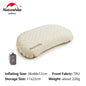 Naturehike Feather Bone 2-in-1 Foam Inflatable Pillow Waterproof Oilproof Stainproof Adjustable Soft Breathable Camp Travel Nap
