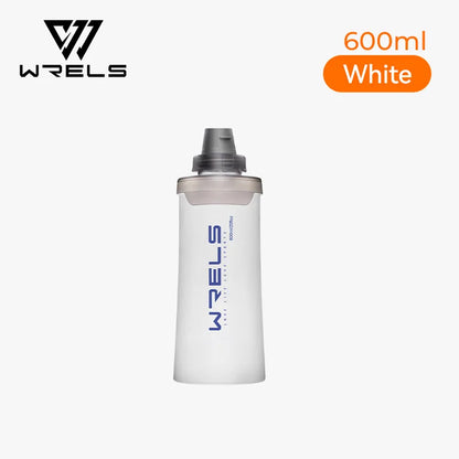WRELS Soft Water Bottle with Filter Ultralight Collapsible Water Filter Bottle Hydrapak Soft Flask for Hiking Camping Backpack