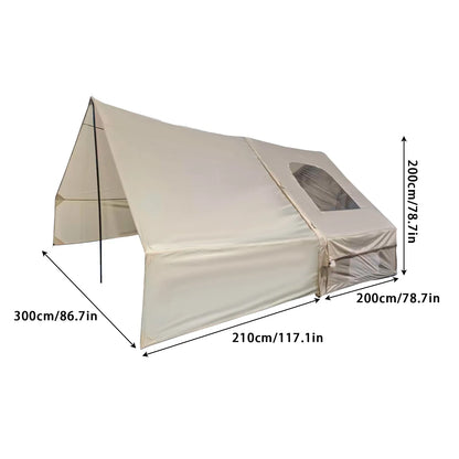 PAKICETUS Inflatable Camping Tent – 5-8 Person Family Glamping Tent - Bearkit