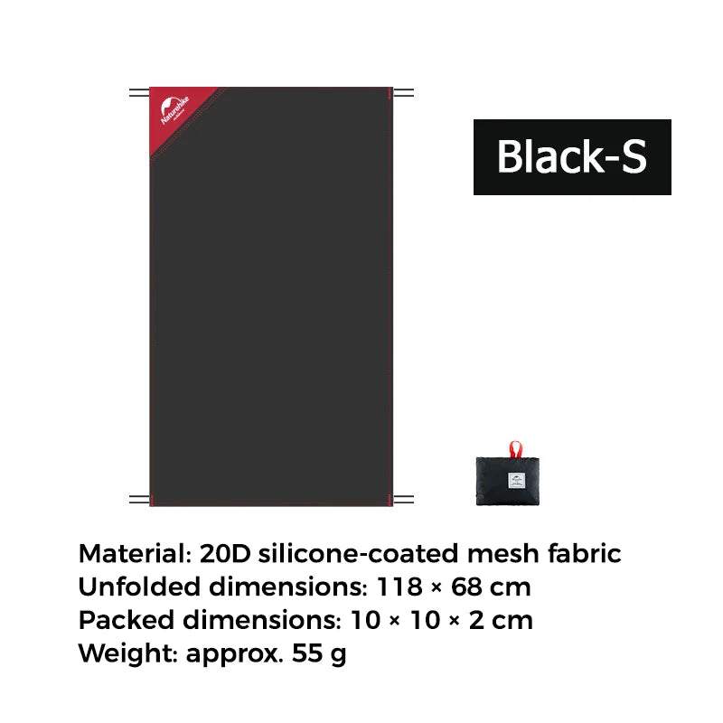 Naturehike Ground Sheet Picnic Blanket Tent Mat Waterproof Picnic Mats Outdoor Portable Beach Camping Tarp Footprint Awning