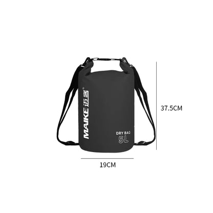 Maike Dry Bags Waterproof Bag for Women Men 5L/10L/15L Swimming Rafting Kayaking River Trekking Waterproof Dry Bag Backpack