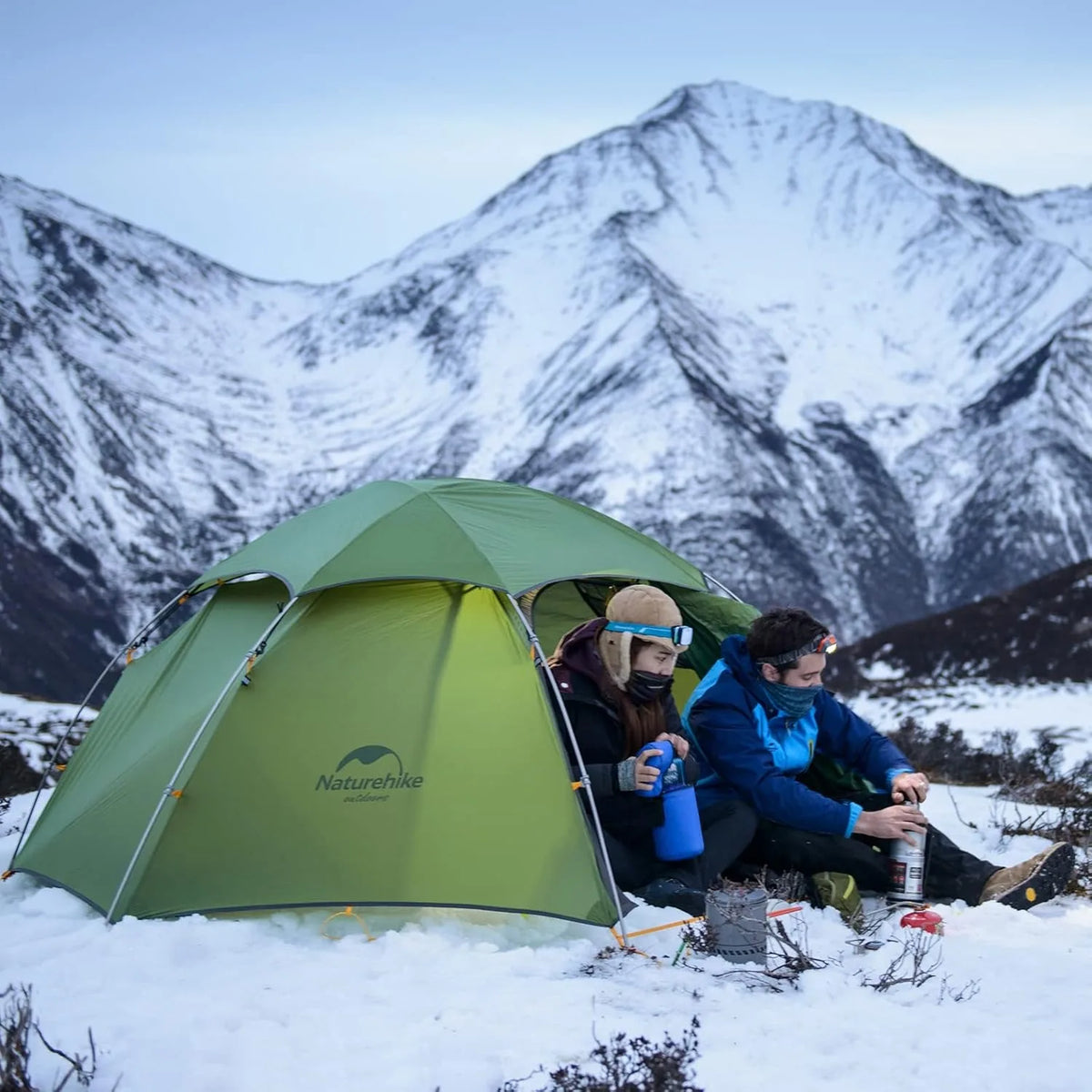Naturehike Cloud Peak Camping Tent – Ultralight 2 Person 4-Season Tent - Bearkit