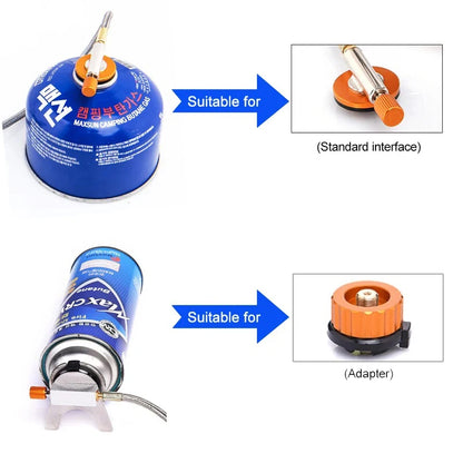 Portable Camping Gas Stove – 3500W Folding Backpacking & Outdoor Cooking Burner