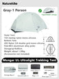 Naturehike Mongar 2 UL/PRO/Base Tent – Ultralight 2 Person Backpacking Tent - Bearkit