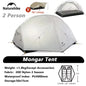 Naturehike Mongar 2 UL/PRO/Base Tent – Ultralight 2 Person Backpacking Tent - Bearkit