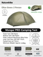 Naturehike Mongar 2 UL/PRO/Base Tent – Ultralight 2 Person Backpacking Tent - Bearkit